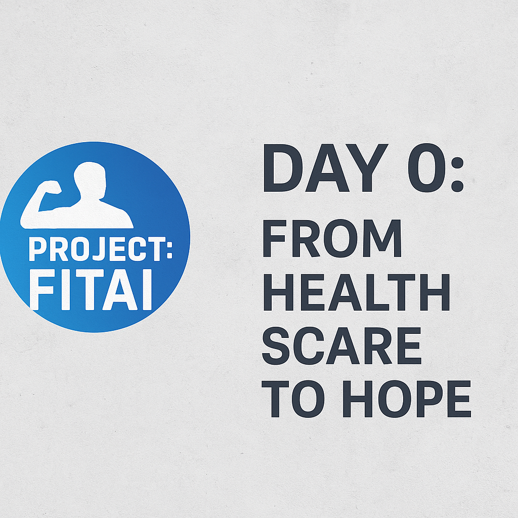Day 0: From Health Scare to Hope – Project FitAI